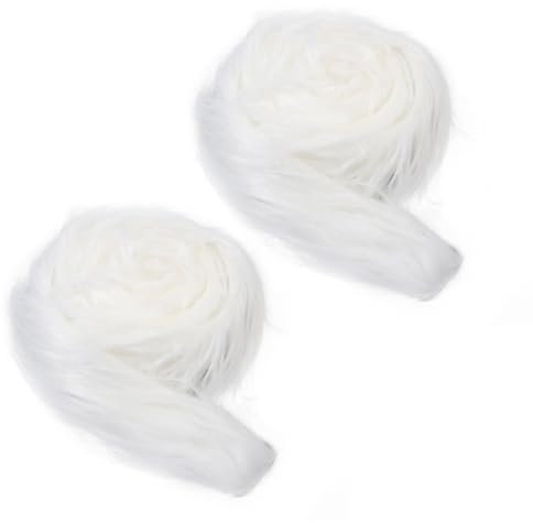 GLOBLELAND 2 Stücke 400cm Weiße Federboa Weihnachtsbaum-Streifen Federband Weihnachtsbaum-Wickelgirlande Für Home Tanzen Party Dress Up Hochzeit DIY Handwerk Nähen 4.3 Yards
