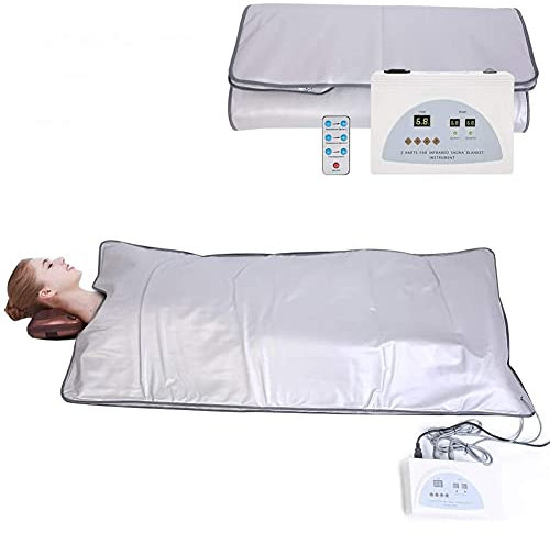 FBJAMZ Far Infrared Sauna Blanket,Portable Sliming Blanket,Weight Loss Sauna Detox Therapy Machine,for Detoxifies Beauty