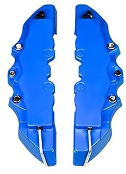 SAXCXCS 2 Pcs Car Brake Caliper Covers,for Audi Q3 8U A3 8P A1 TT 2004-2018,Aluminium Alloy Car Caliper Covers Car Brake Caliper Cover Easy Installation,M(24 * 6.5 * 4.5cm)-E