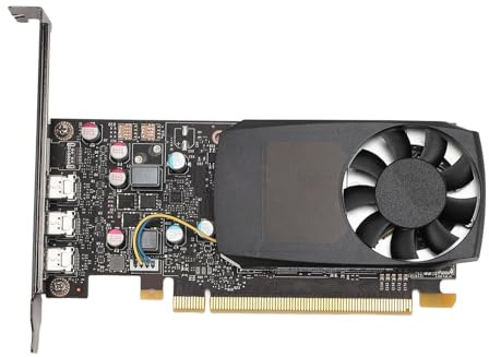 Plyisty P400-Grafikkarte, 2 GB 64-Bit-Videospeicher, 512 -Kerne, PCI Express 3.0 X16, mit Lüfter, für 3D-Modellierung, Rendering, Catia Design