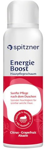 Mousse de soin pour la peau Spitzner « EnergieBoost », 200 ml