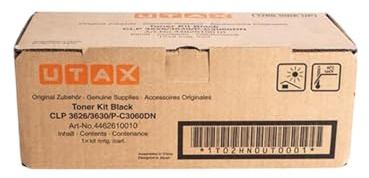 Utax Original 4462610010/3626, Premium Drucker-Kartusche, Schwarz, 12000 Seiten