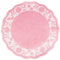 Tortenspitzen/Tortenuntersetzer ROSA (35 cm - Rund / 6 Stück)