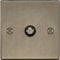 Knightsbridge CS015AB Prise TV Satellite à Bord carré en Laiton Antique 230 V