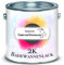 FARBENLÖWE 2K Badewannenbeschichtung MADE IN GERMANY Badewannenlack für Keramik, Emaille, Acryl, Fliesen, Badewanne, Porzellan, Stahl (kein Edelstahl), Fliesen, Kunststoff, GFK (2,5 L, Weiß)