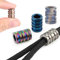SENRISE Schlüsselband, 1 x Titan-Seil-Anhänger, Regenschirm, praktischer EDC-Seil-Anhänger, Outdoor-Zubehör, Height 1.4CM, diameter 9MM, aperture 6MM, Titanlegierung TI-6AL-4V, allgemein bekannt als