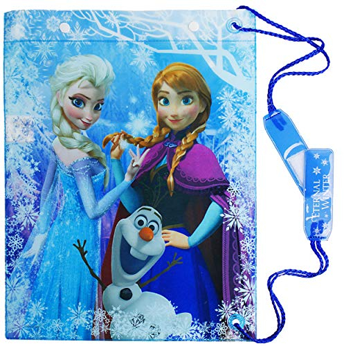 alles-meine.de GmbH Sportbeutel/Schwimmbeutel - Turnbeutel/Schuhbeutel die Eiskönigin - Frozen inkl. Name - wasserdicht & wasserfest - Rucksack - wasserabweisend & abwisc..