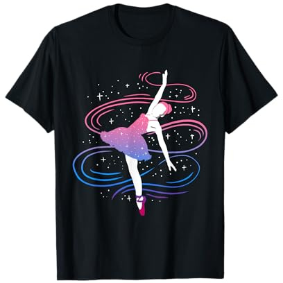 Dancing Ballerina Pose Pink Tutu Ballet Lover T-Shirt