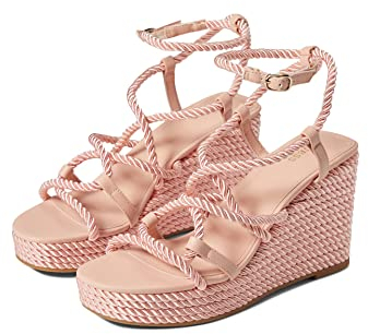 Guess Natesha Damen Riemchensandalen, Espadrilles, Rosa, Größe M, Größe M, Größe M, Mittelrosa., 40 EU
