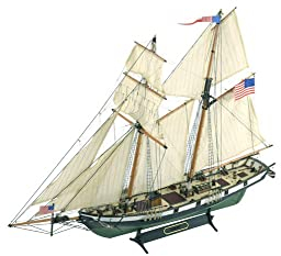 Artesanía Latina – Holzmodellschiff – Amerikanische Schoner, Harvey – Modell 22416, Maßstab 1:60 – Modelle zu Bauen – Mittleres Niveau
