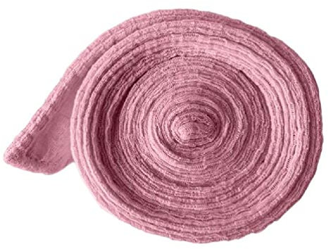 CHAMOKA Bathrobe Belt Replacement Fleece, Flannel, Plush, Hotel, Pink Plaid, Sleeveless, One Size, Women's, Women, Casual, Imported