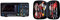 PeakTech 1403, Digital Speicher Oszilloskop & Peak Tech P 8200 – Messzubehör Set für Digital Multimeter, Prüfkabel Set