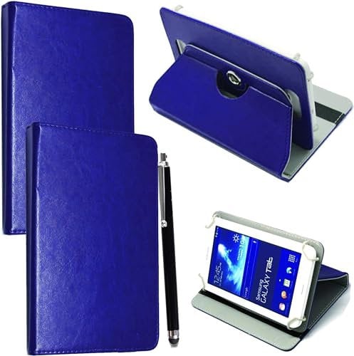 Funda universal de piel sintética con función atril para todas las tabletas de 6, 6.8 y 7 pulgadas, compatible con Kindle eReaders Fire Tablet- Kobo/Voyaga/Lenovo/Sony E-Book/iPad Mini 5 4 3 2 1