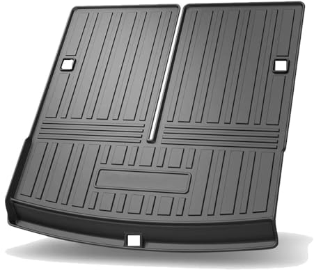 Auto Kofferraum Matte Für VW Für Tiguan L MK2 7 Sitze 2017-2023 Auto Stamm Pads Lagerung Pads 3D Eva Stamm Matten Boden Kofferraumwanne