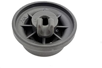 SOS Accessoire Korbrolle für Geschirrspüler 00165314, 482000031882 Ariston Hotpoint, Aristonhoopint, Beko, Black & DE