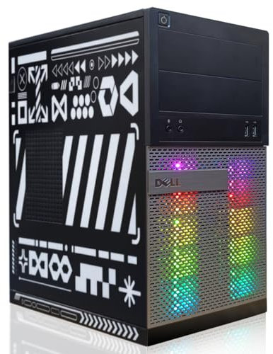 Dell pc Gaming Reacondicionado, Ordenador de Sobremesa, Quad Core I5 3.4GHz, GeForce GTX 750 Ti 4GB GDDR5, 16GB RAM, 512GB SSD, WiFi 600M, Bluetooth 5.0, W10P64