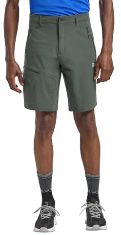 Jack Wolfskin Herren Pico Trail M Wander-Shorts, Slate Green, 52 EU
