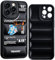 CHBSHENG Cool Phone Case for iPhone 14 Pro Max Case for Boys Men Street Design Aesthetic Shockproof Basketball Sneaker Sports Designer Cases Compatible with iPhone 14 Promax Black