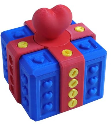 Riaisttd Funny Prank Box with Screws, Gag Box with Tools, Novelty Puzzle Prank Box, Hilarious Card Container, Prank Case for Holiday, Birthday Gag Box, Prank Gift Box, Funny Gift Wrapping Box