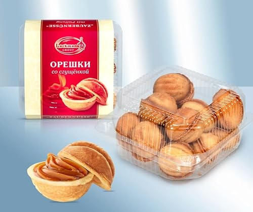 Lackmann Süßgebäck Nüsschen mit Füllung 310g