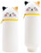 CHENBOOW Kawaii Federmäppchen,Mäppchen,Federmäppchen Reißverschluss,Stand up Federmäppchen,Federmäppchen Katze,2-in-1 Schlampermäppchen,Cartoon Federmäppchen,für Schule Home Office Supplies