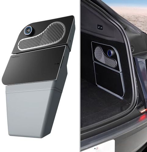 Tesstudio Tesla Model Y Junpier 2025+ Réfrigérateur de voiture, capacité de 16 L, réfrigérateur de coffre de voiture de 21 à 24, facile à installer, refroidissement efficace, refroidisseur de