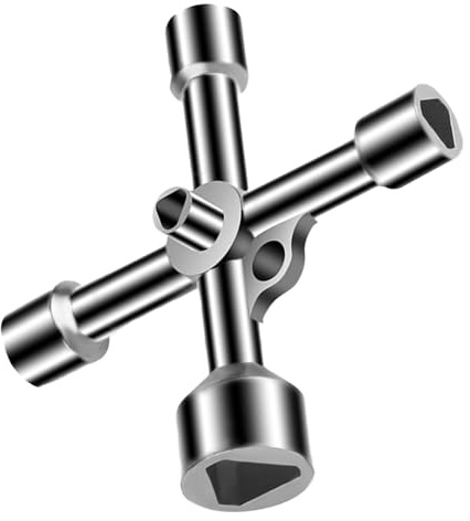 Dreieck Schlüssel,Dreikantschlüssel Mülltonne,3 kant Schlüssel,Schrankenschlüssel,Pfostenschlüssel,Pollerschlüssel,Schaltschrankschlüssel,Universalschlüssel für Absperrpfosten Zimmertüren Mülleimer