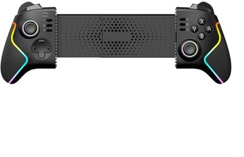 Lawnoval Manette ergonomique sans fil Joypad Pro avec effet Hall Effect Joystick, support de vibration et batterie de 10 heures, compatible avec Switch 2/1, noir