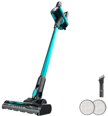 Cecotec Scopa elettrica senza fili Conga Rockstar P50 Neo. 80 AW, 20000 Pa, Motore BLDC da 265 W, Autonomia 50 min in modalità Eco, Serbatoio 1200 ml, Spazzola mista con HairOut, Antigroviglio