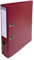Exacompta - Ref 53704E - Prem'Touch PVC Lever Arch File - 320 x 290mm in Size, 2 Rings, Can Hold A4 Documents, 70mm Spine, 75mm Rings, FSC-Certified - Burgundy Cover