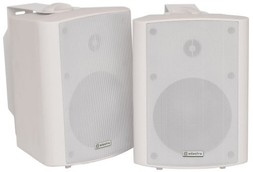 AMPLIFIED STEREO SPEAKER SET 2-way active monitor speaker set comprising a powered unit with stereo amp module and a satellite passive unit. Designed for nearfield monitoring, home entertainment or as a small active background music system.