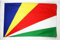 AZ FLAG - Flagge Seychellen - 90x60 cm - Republik Seychellen Fahne 100% Polyester mit Messing-Ösen - 50g