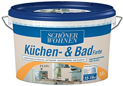 Küchen- und Badfarbe Pearl matt 2,5 l Schöner Wohnen
