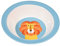Dotcomgiftshop Bol en mélamine Motif lion