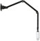 Acetaken 360° Tischklemme, Scherenarm Stativ Ständer Halter mit Kugelkopf Adapter für Logitech Webcam C922 X C930e C920 C615 - Schwarz