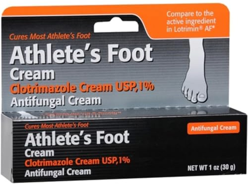 Taro Clotrimazole Cream USP 1% - 1 oz, Pack of 3