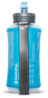 HydraPak SoftFlask 500 ML Gourde Souple, Bleu Malibu