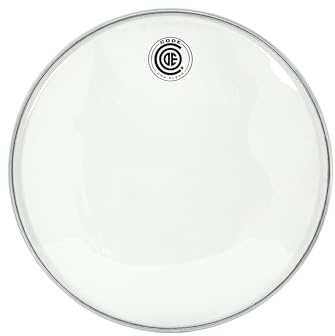 CODE DRUMHEADS Tom-Felle für Schlag- oder Resonanzseite, DNA-Serie, transparent, 16 (DNACL16)