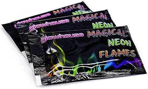 The Glowhouse Magic Neon Flames Mystical Fire Colourant (12 Pack)