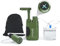 Purewell Filtre à Eau Portable,0.01Micron 4 Etapes système de Filtration d'eau, Enlèvent 99,9999% de substances nocives Urgence Personnel Purificateur d'eau Pouvant Randonnée Camping