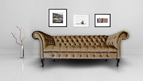 jvmoebel Chesterfield Sofa Polster Leder Couchen Sofas Garnitur Textil Dreisitzer Neu 4