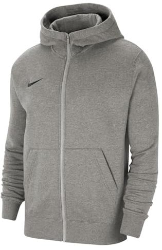 Nike Unisex Kinder Park 20 Hooded Sweatshirt, Dark Grey Heather/Black, 8-10 Jahre