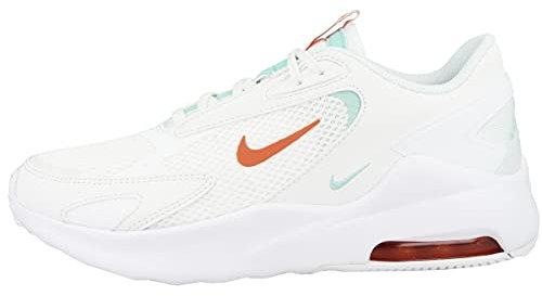 Nike Women Air Max Bolt Walking Shoe, White/Turf Orange-Summit White, 4 UK