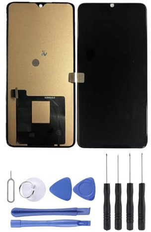 Visiodirect® Ecran Complet: Vitre Tactile + écran LCD Compatible avec Xiaomi Mi Note 10 Lite M2002F4LG M1910F4G Taille 6.47 Noir + Kit Outils