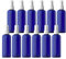 TIANZD 12 Pieces Empty 100 ml Blue PET Plastic Fine Mist Pump Spray Bottles with White Top Portable Sprayer for Perfume Water Cosmetic Travel Containers Refillable, 2x Funnel