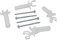sparefixd Transit Bolts Kit to Fit Siemens Washing Machine