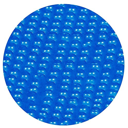 qmj Solar Round Pool Cover Bubble Cover Pool Above Ground Pool Heater Bubble Solar Covers for Swimming Pool,Blue-450cm / 15 ft