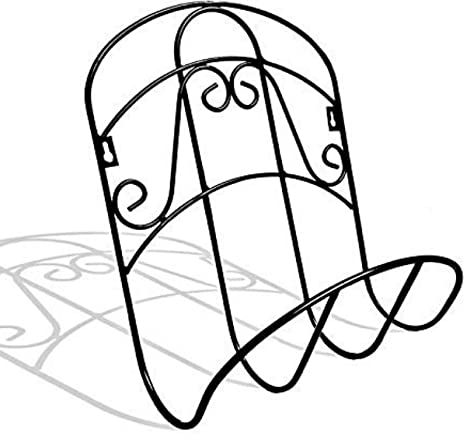 Gartenschlauchhalter aus Gusseisen | Wasserschlauchhalterung aus Metall | Wandschlauchhalter - Gartenschlauchaufhänger [Wand Montage] - Schlauchbutler für Garten, Hof, Garage | Schlauch Aufhängung