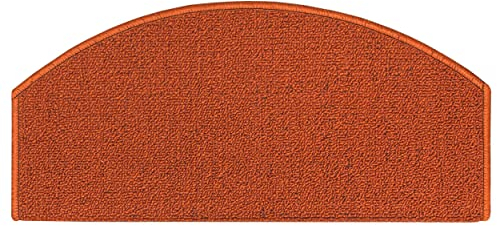 emmevi Stufenmatte für Treppen, selbstklebend, rutschfest, Modell: Salvagradino, DIS_ALEXA_B, Orange