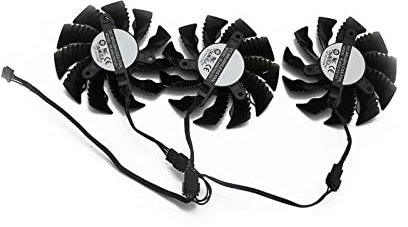 YALLS 87MM PLA09215S12H 0.55A RTX 2070 2080 Super 2080 Ti Compatible for Les Ventilateurs de Carte Graphique Gigabyte RTX 2070SUPER RTX2080 RTX2080Ti (Color : 3PCS)